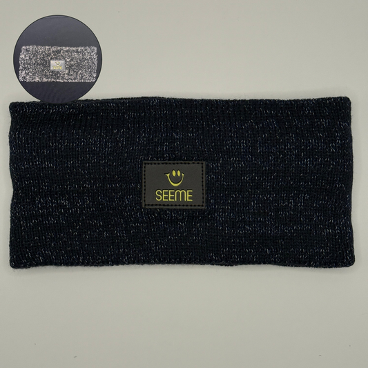 Stirnband Dunkelblau