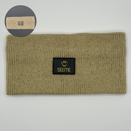 Stirnband Beige